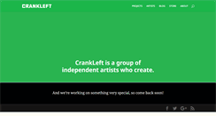 Desktop Screenshot of crankleft.com